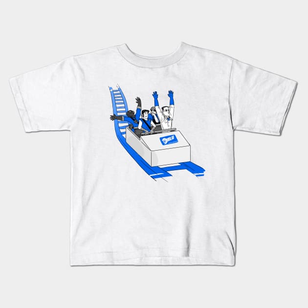 Team Fortress 2 - Blu Kids T-Shirt by Beckyehh